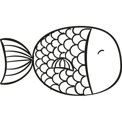 Kitchen Fish vector logo