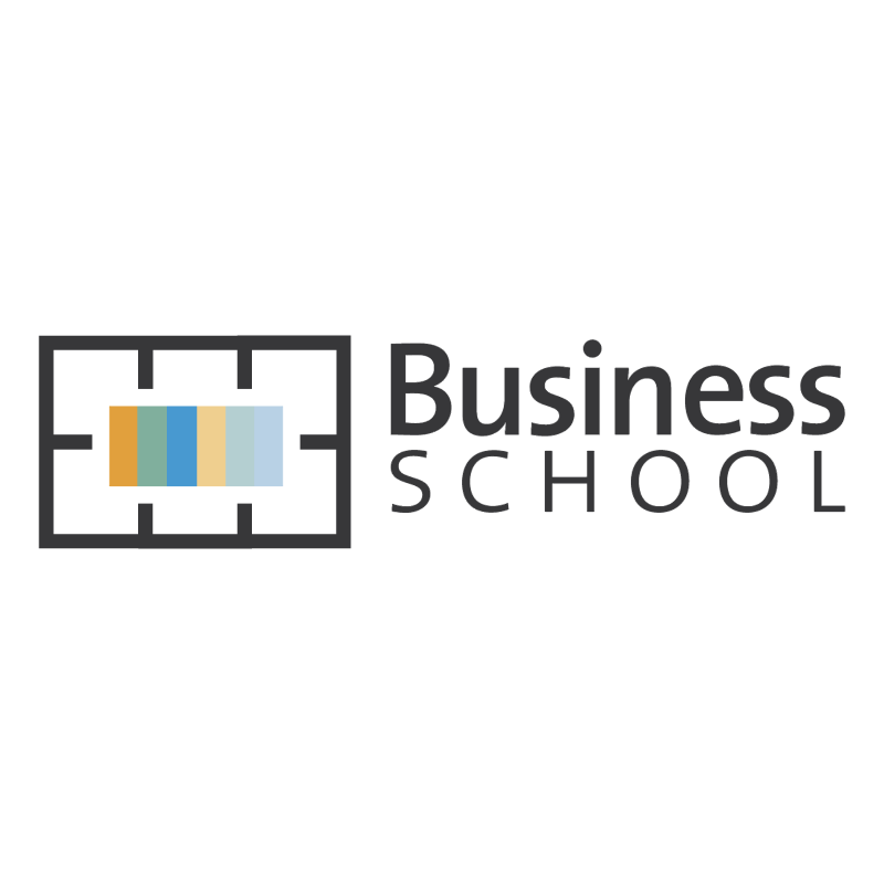 Business School vector logo