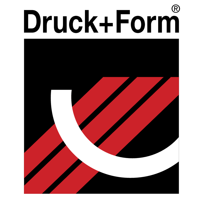 Druck + Form vector logo