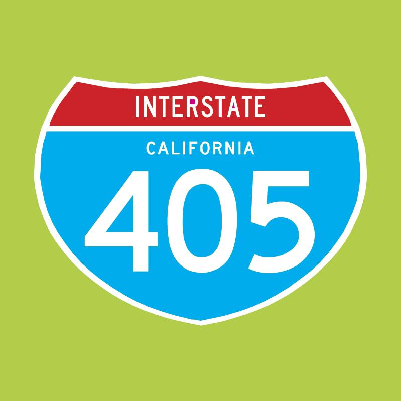 Interstate 405 vector logo
