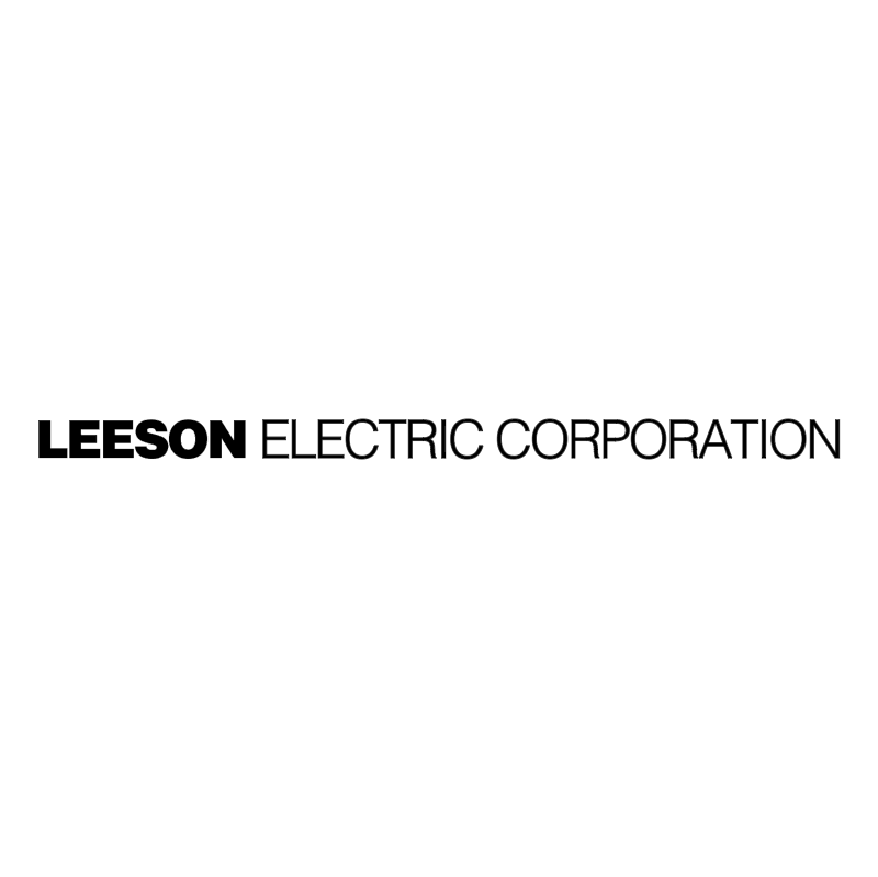Leeson Electric Corporation vector logo