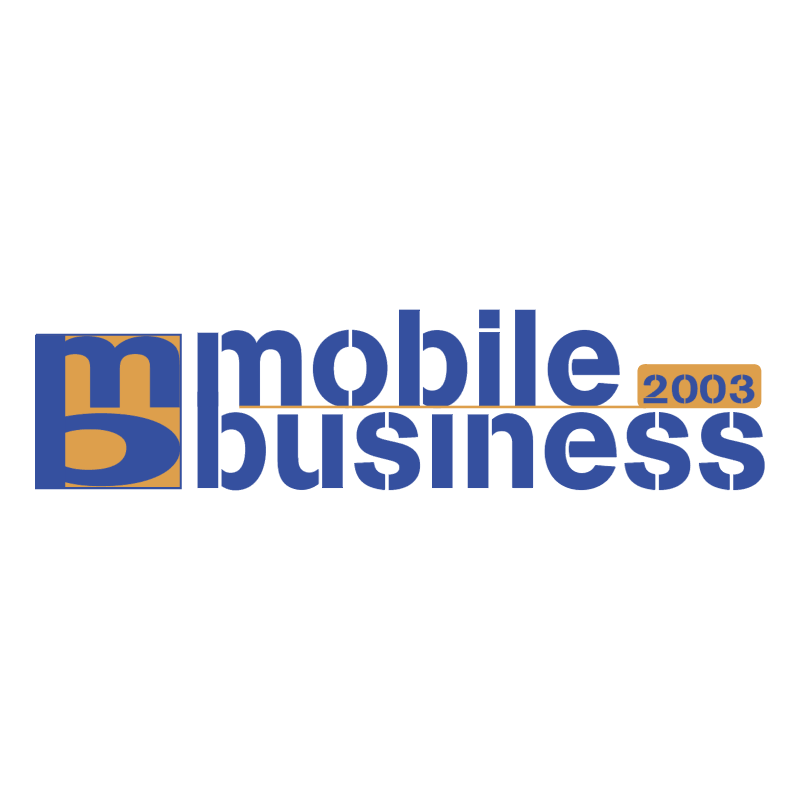 Mobile Business 2003 vector