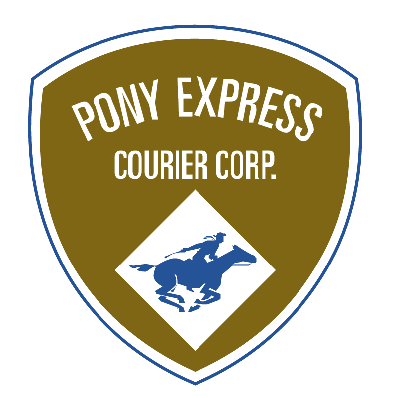 Pony Express Courier vector