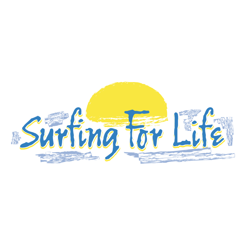 Surfing For Life vector