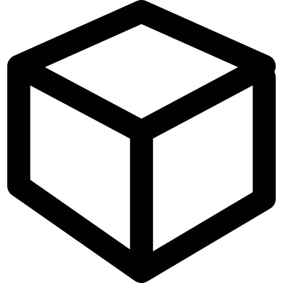 Isometric cube vector logo