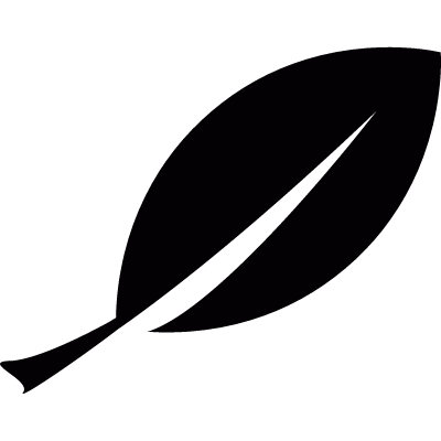 Plant leaf vector logo