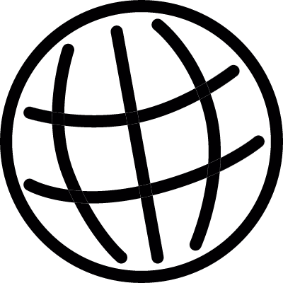 Sphere grid vector logo