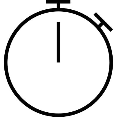 Stopwatch ready vector logo