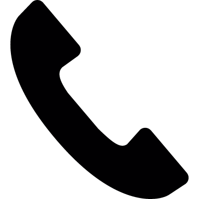 Phone handset vector logo