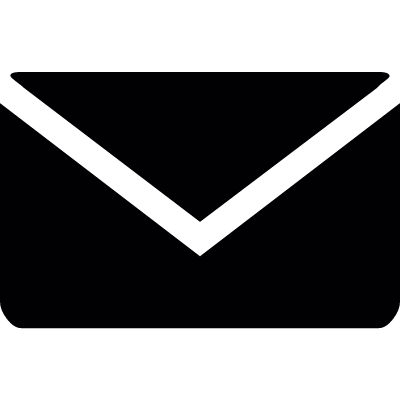 Envelope silhouette vector logo