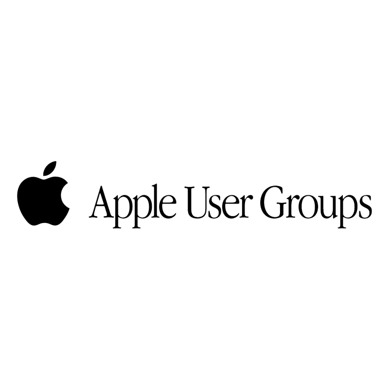 Apple User Groups vector