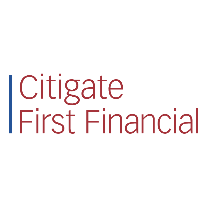 Citigate First Financial vector logo