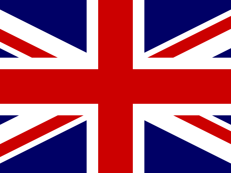 Flag of United Kingdom of Great Britain and Northern Ireland vector