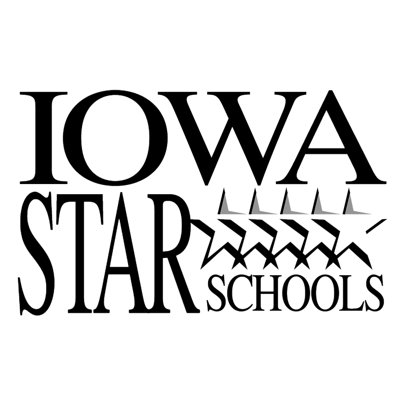 Iowa Star Schools vector