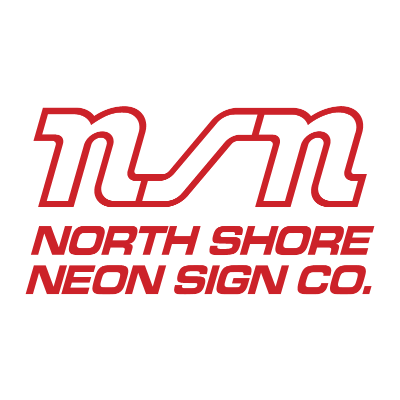 North Shore Neon Sign Co vector logo