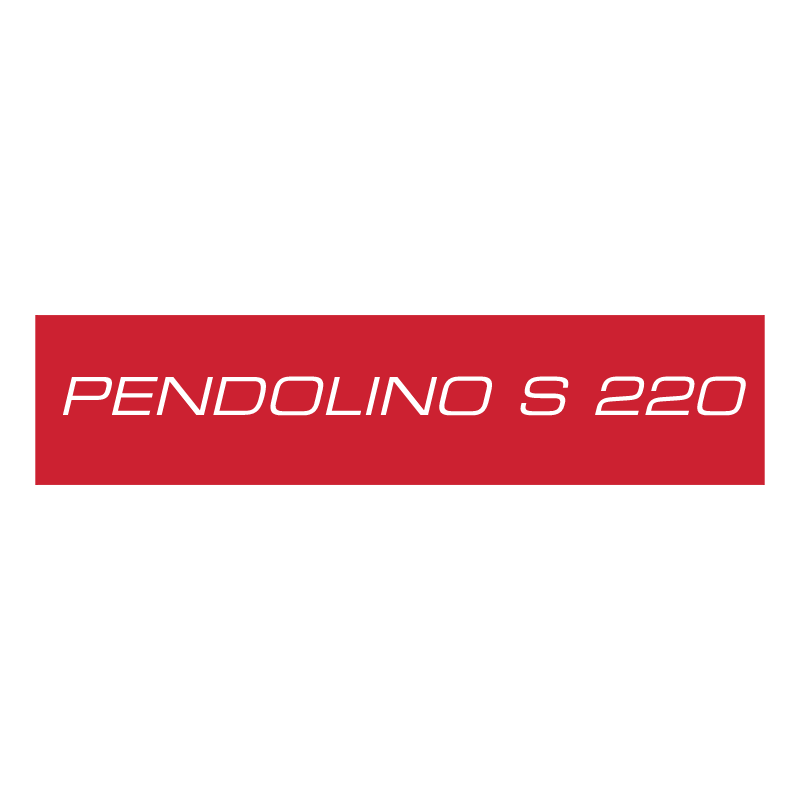 Pendolino S 220 vector logo