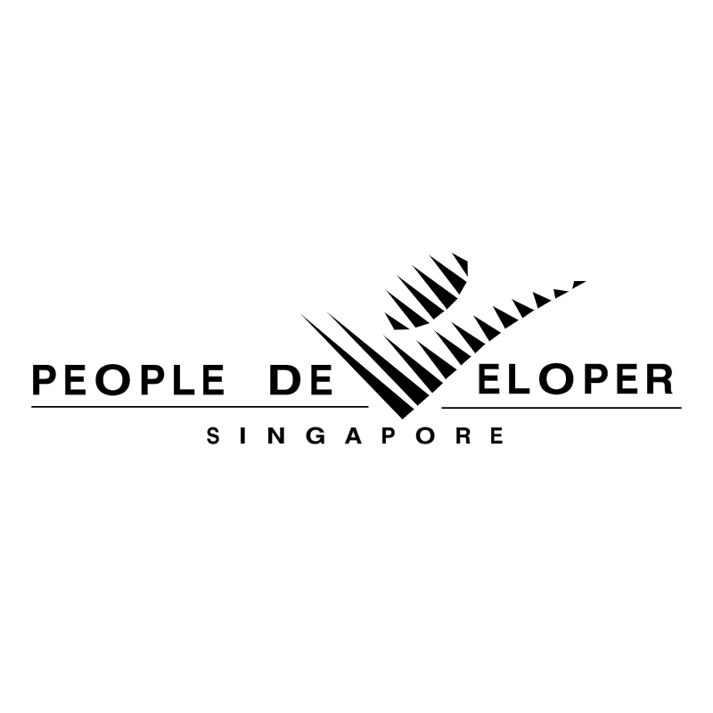 People Developer Singapore vector logo