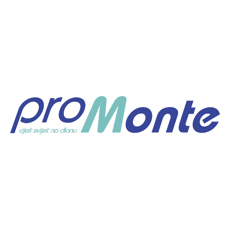 Pro Monte GSM vector logo