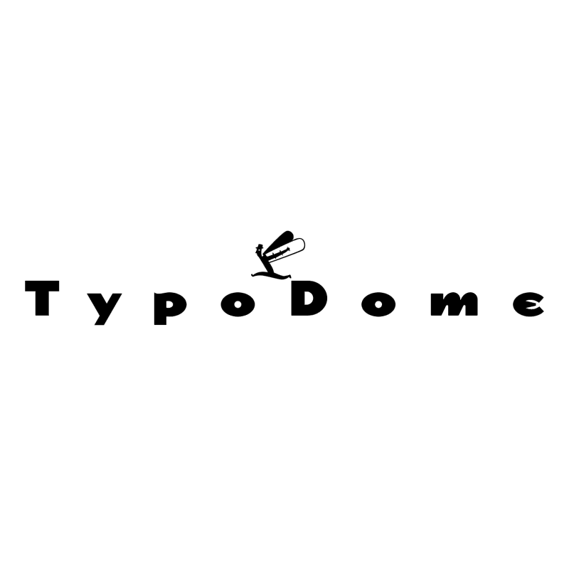 Typodome vector logo