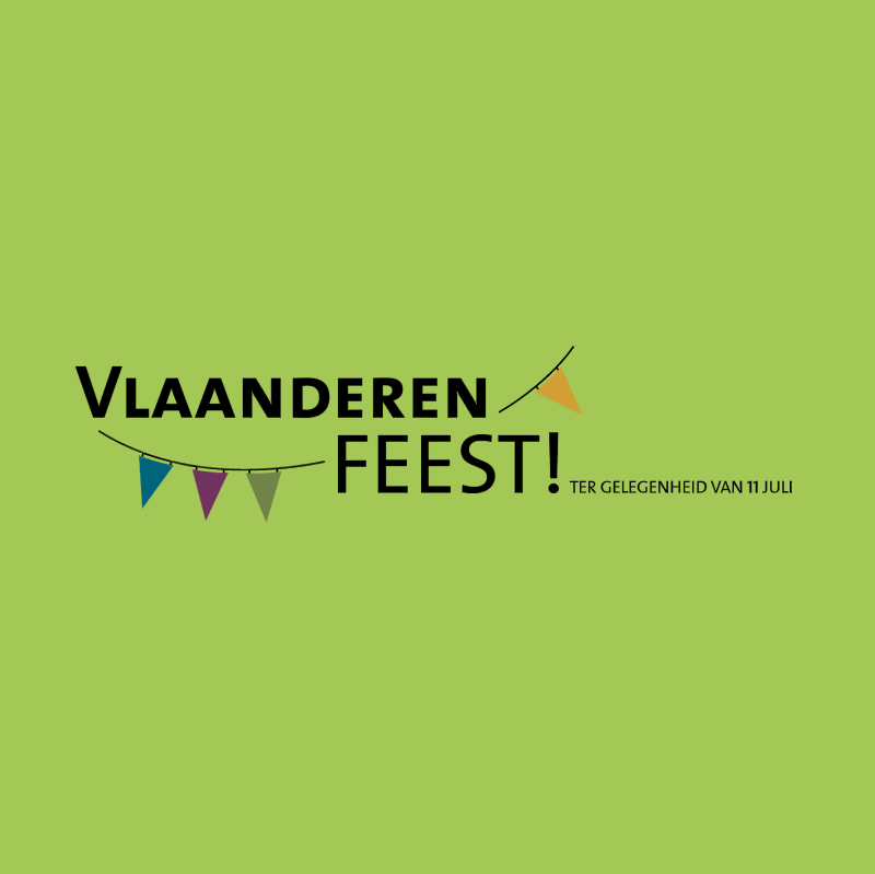 Vlaanderen Feest! vector logo