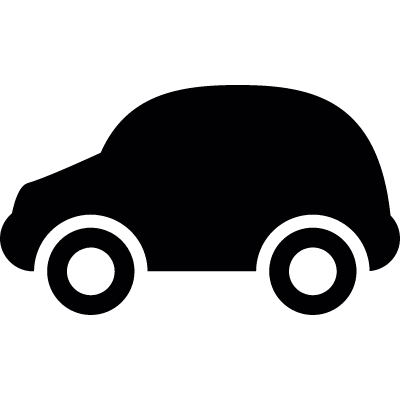 Black car vector logo