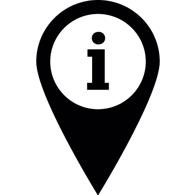 Information Pin vector logo