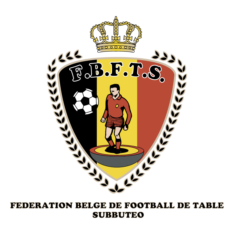 Federation Belge de Football de Table Subbuteo vector