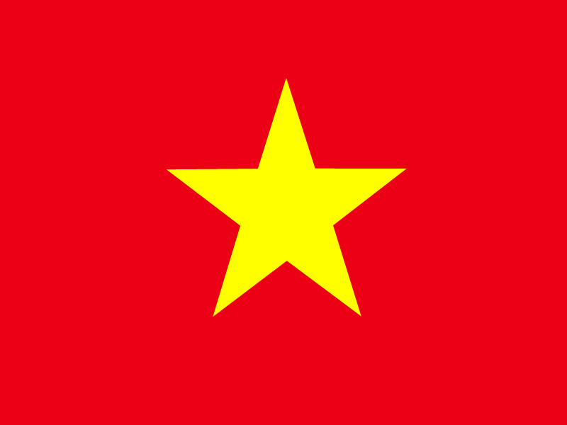 Flag of Vietnam vector logo