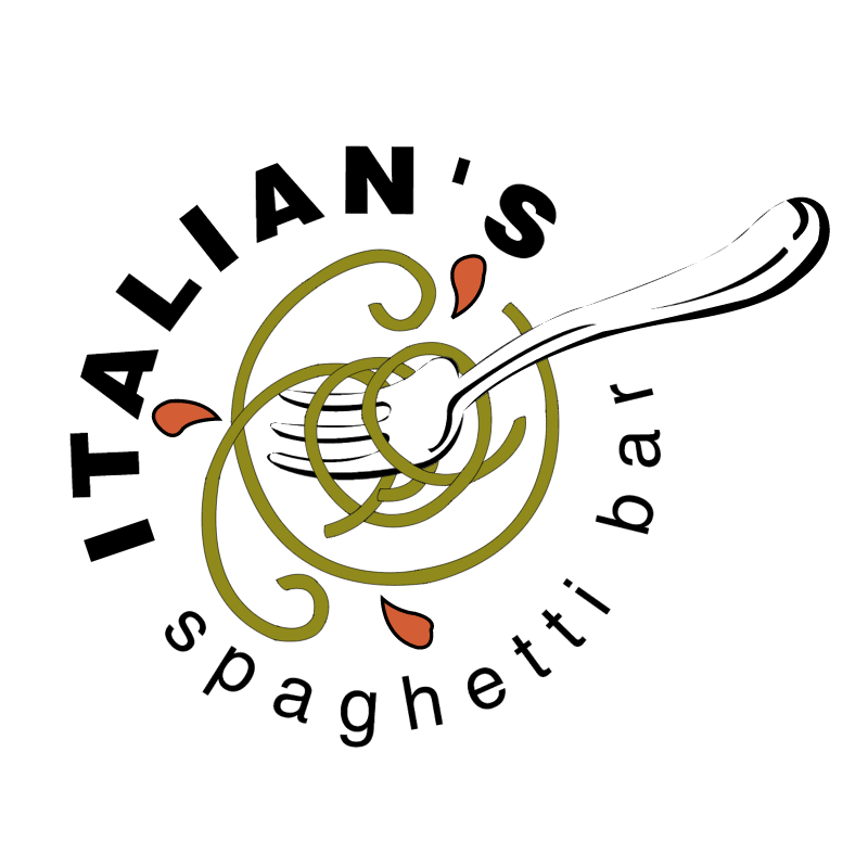 Italian’s Spaghetti Bar vector logo