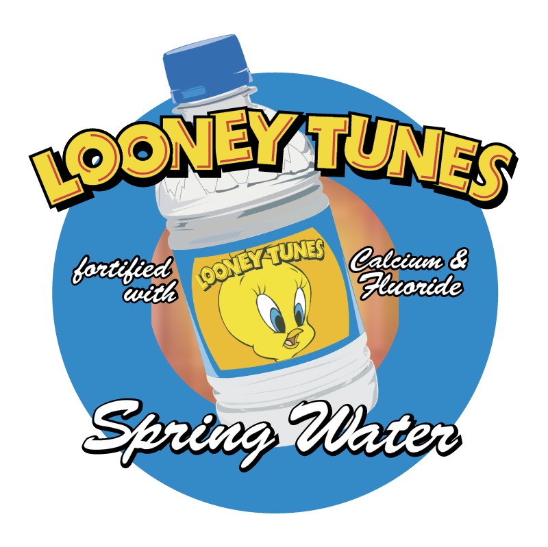 Looney Tunes Spring Water vector