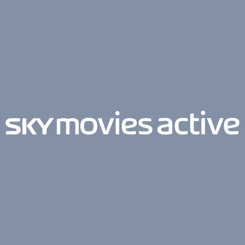 SKY movies active vector logo