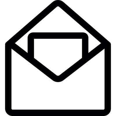 Open letter vector logo
