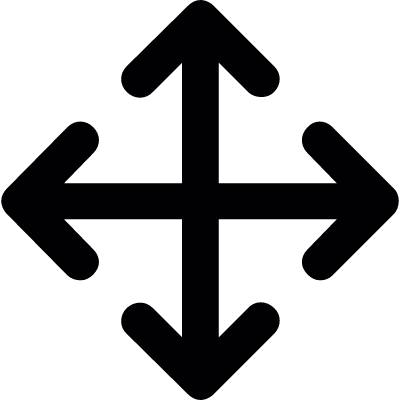 Move pointer vector logo