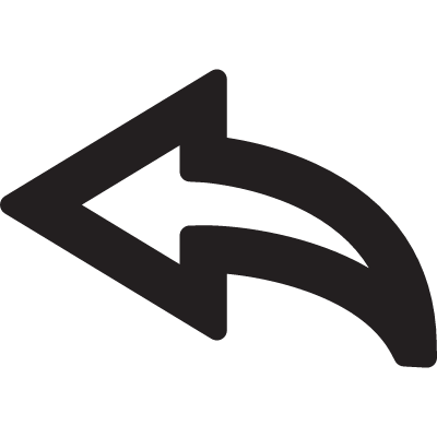 Curved Left Arrow vector logo