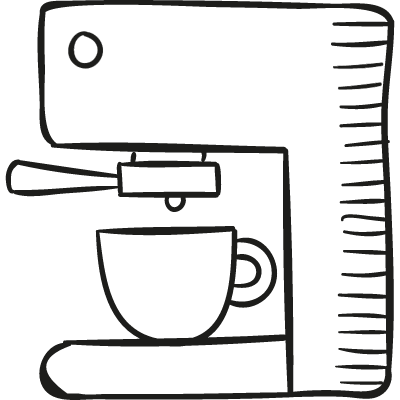 Coffee Maker vector logo