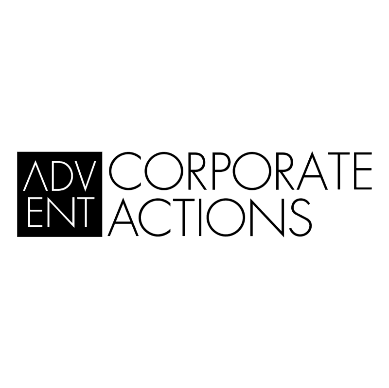 Advent Corporate Actions vector logo