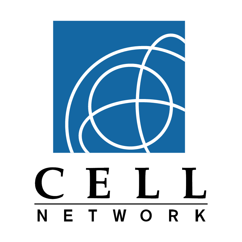 Cell Network vector logo