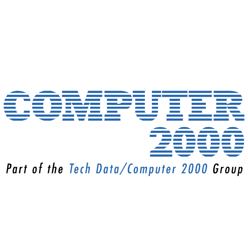 Computer 2000 vector logo
