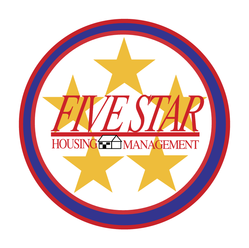 Five Star Housing vector logo