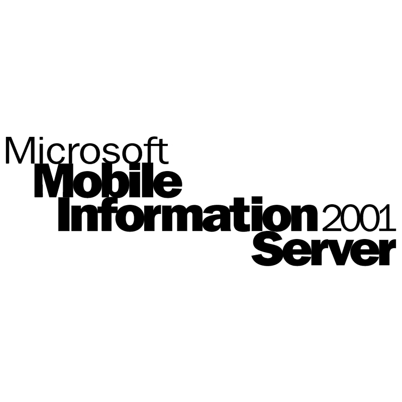 Microsoft Mobile Information Server 2001 vector