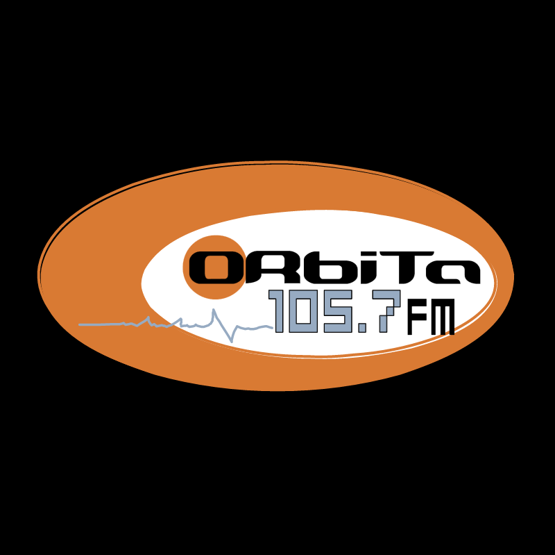 Orbita 105 7 FM vector logo