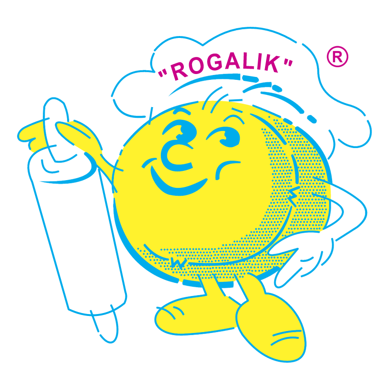 Rogalik vector logo