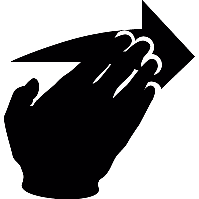 Drag to Right vector logo