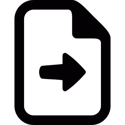 Send file vector logo