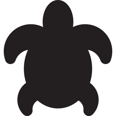 Big Turtle vector logo
