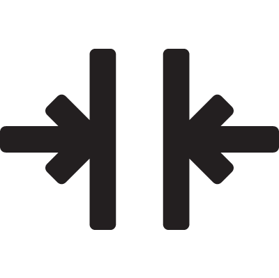 Vertical Merge vector logo