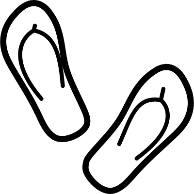 Flip Flop vector logo