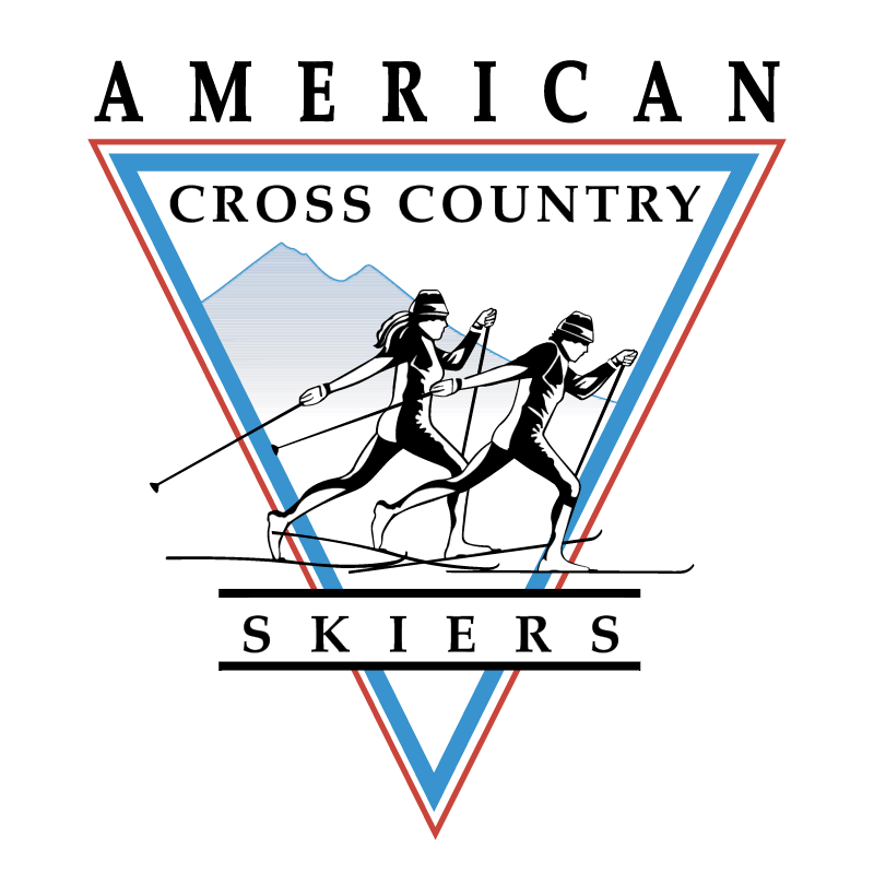 American Cross Country Skiers vector