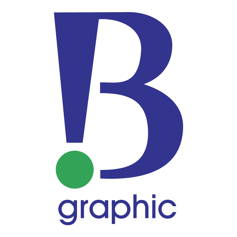 B Graphic vector