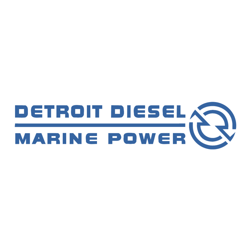 Detroit Diesel Marine Power vector logo